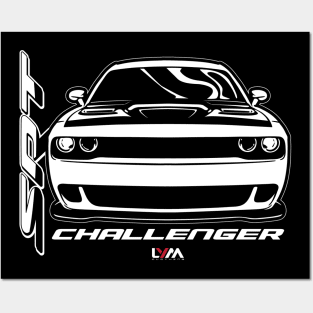 2008-2023 Dodge Challenger SRT Posters and Art